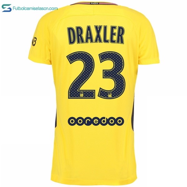 Camiseta Paris Saint Germain 2ª Draxler 2017/18
